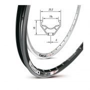 Обод Mach1 700C 250