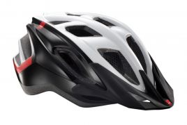 Шлем MET Funandgo white/black/red  54-61