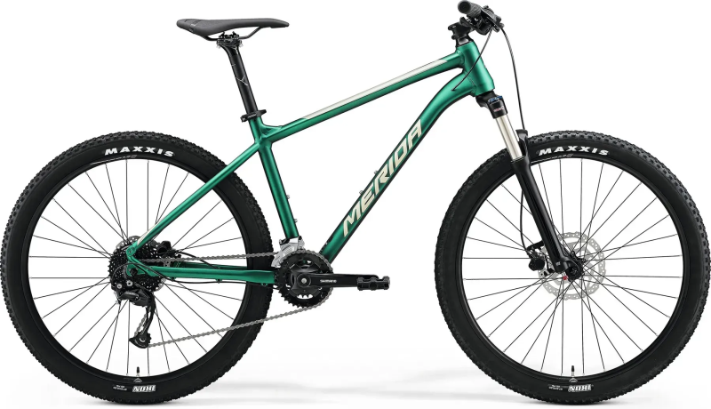Велосипед MERIDA BIG.SEVEN 100-2X, MATT GREEN(CHAMPAGNE)