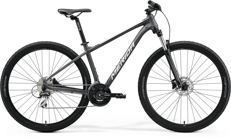 Велосипед MERIDA BIG.SEVEN 20-2X, MATT ANTHRACITE(SILVER)
