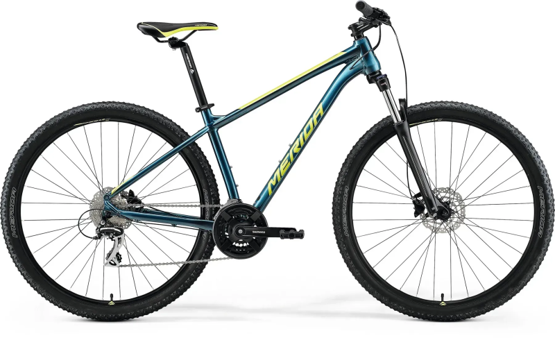 Велосипед MERIDA BIG.SEVEN 20-2X,TEAL-BLUE(LIME)