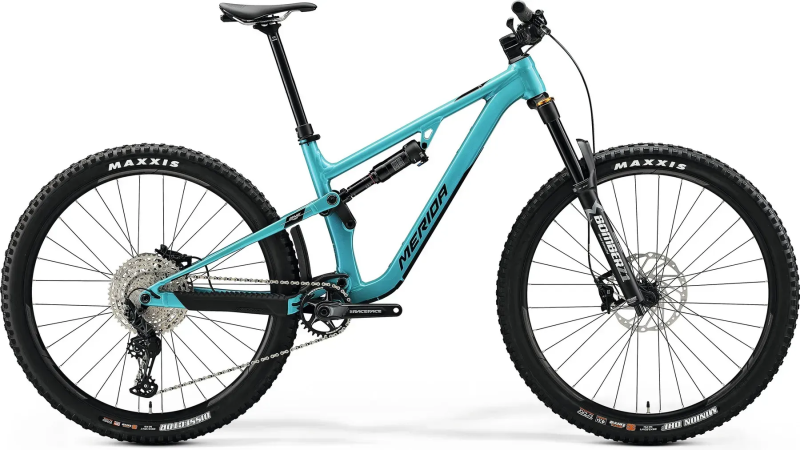 Велосипед MERIDA ONE-FORTY 700 LONG,METALLIC TEAL(BLACK)
