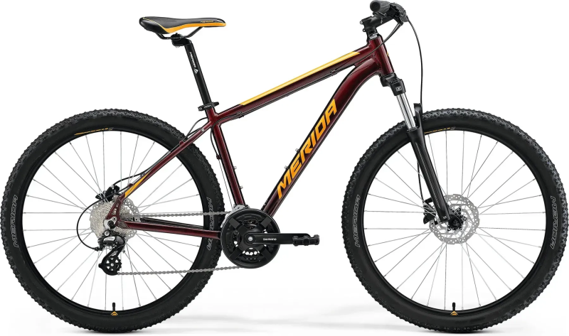 Велосипед MERIDA BIG.SEVEN 15 I1, BURGUNDY RED(ORANGE)