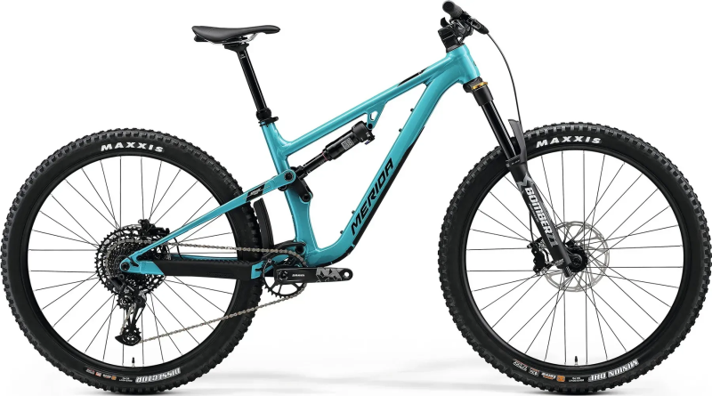 Велосипед MERIDA ONE-FORTY 700 III1 LONG,METALLIC TEAL(BLACK)
