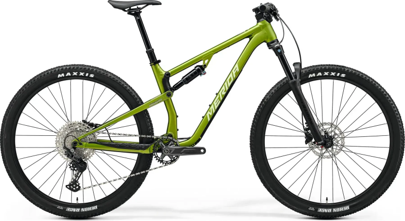 Велосипед MERIDA NINETY-SIX 400 V1 MATT GREEN(SILVER-GREEN)