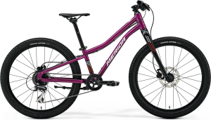 Велосипед MERIDA MATTS J.24+ I3 UNI,SILK PURPLE(WHIT/RED/BLK)