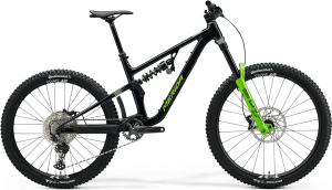 Велосипед MERIDA ONE-SIXTY FR 800III1 METALLIC BLACK(GY/GN)