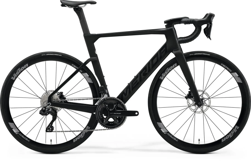 Велосипед MERIDA REACTO 5000 SILK BLACK(GLOSSY DARK SILVER)