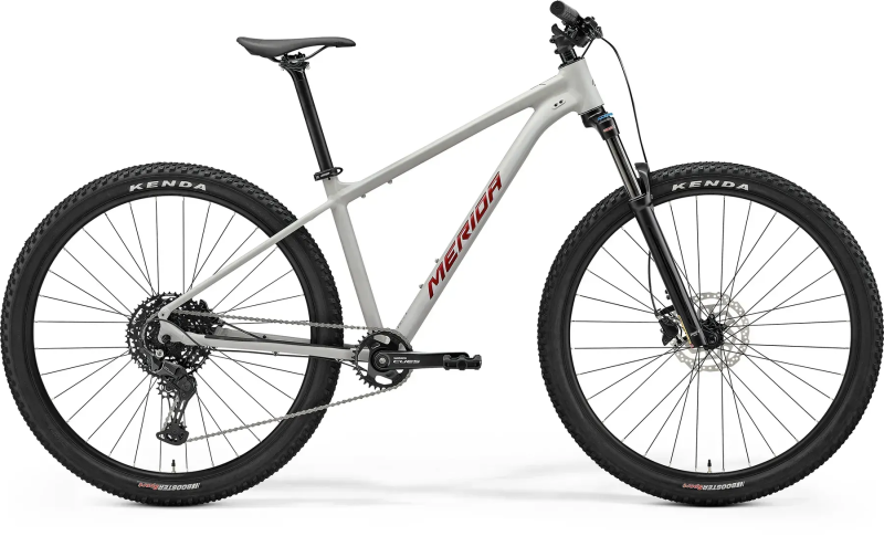 Велосипед MERIDA BIG.NINE 200 MATT GREY(GLITTER CHERRY)