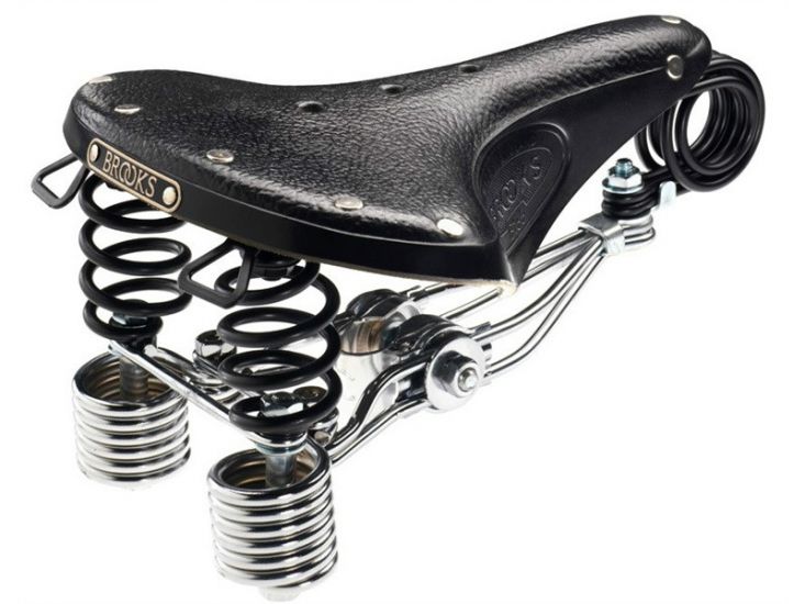 Велосипедное седло BROOKS B135 Black