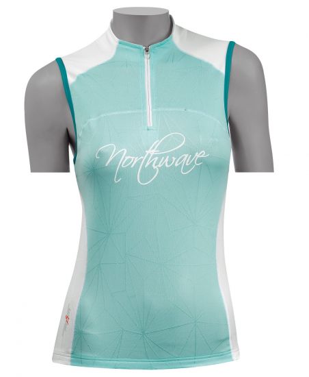 Веломайка жіноча Northwave Devine Sleeveless aqua