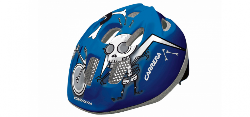 Детский шлем Carrera Pepe Blue Skull