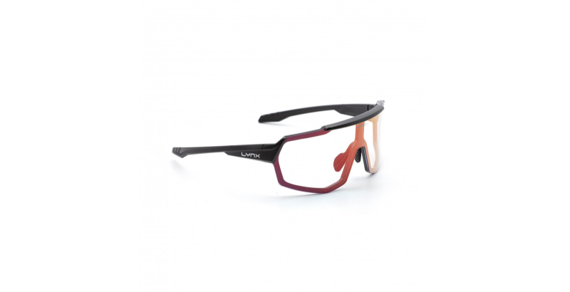 Окуляри LYNX Tucson 2 PH B matt black/#1 smoke photochromic with black red revo